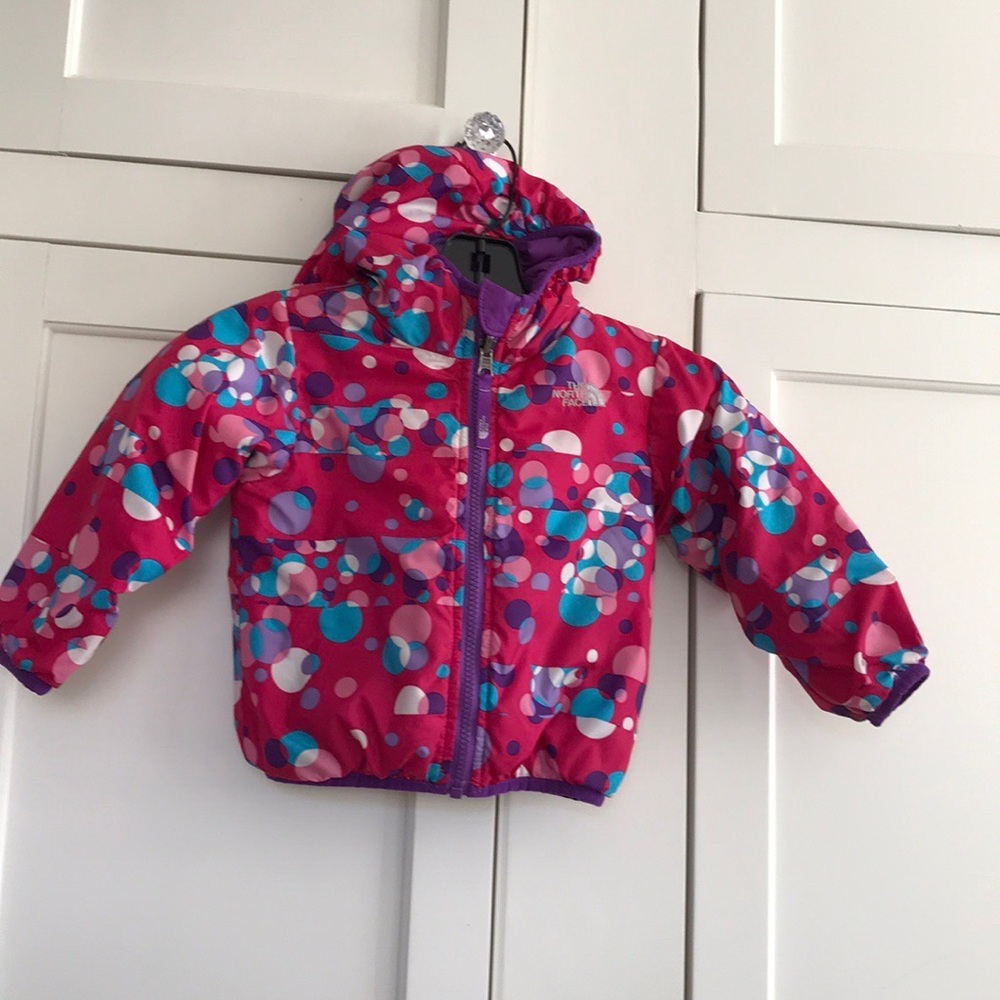 Reversible kids North Face jacket.